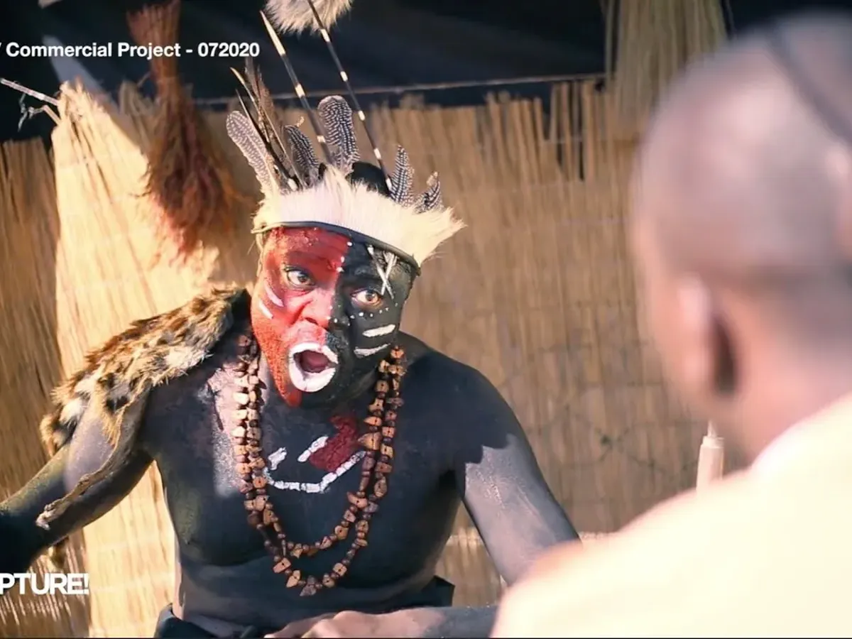 Still from I Will Give You Power: Exide TV commercial