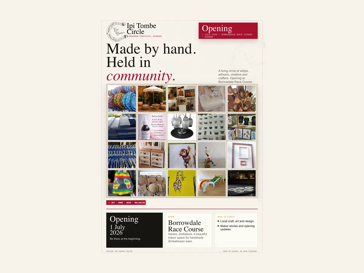 The A5 launch flyer