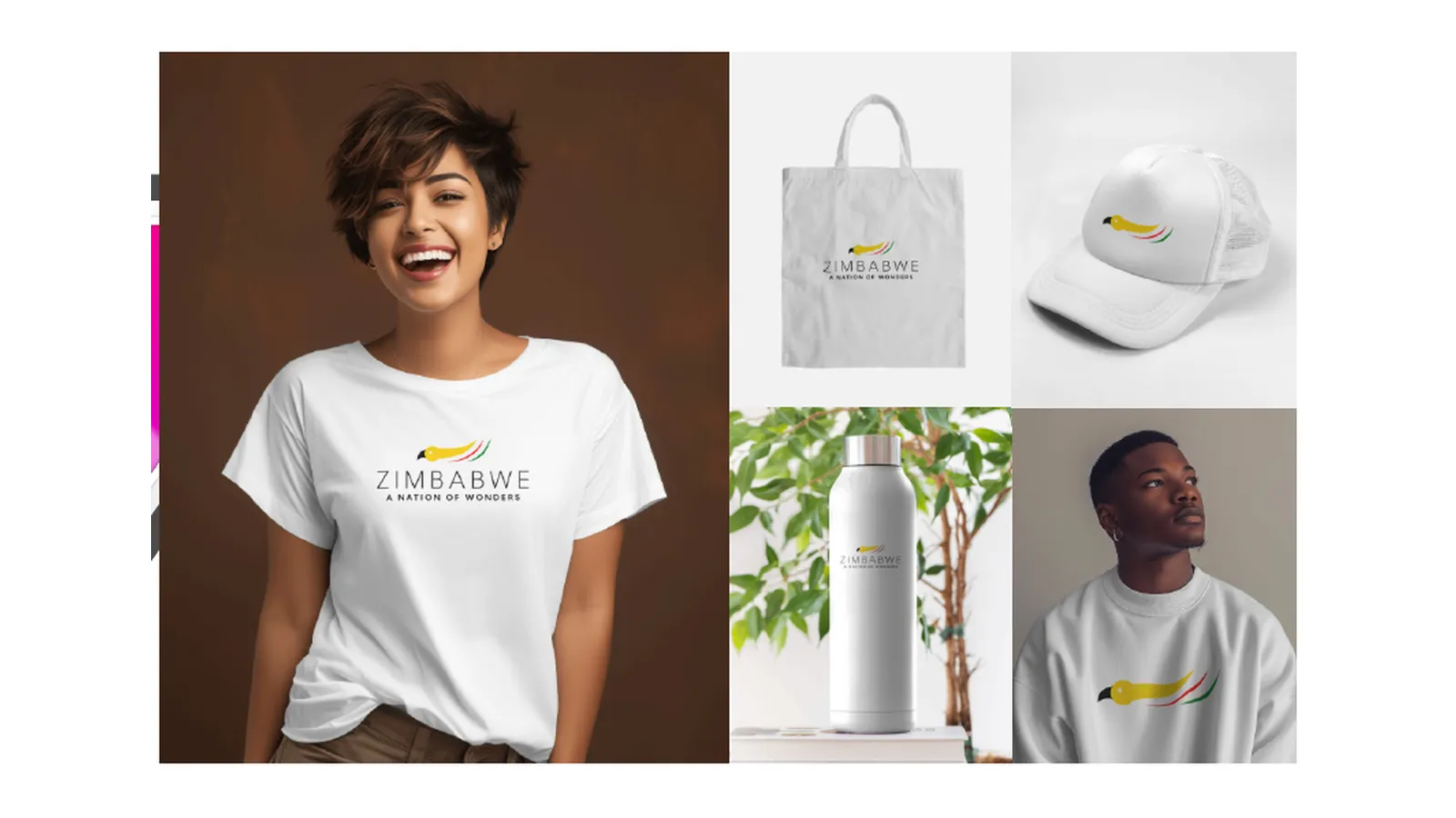 Tee, tote, cap, bottle and sweatshirt with the A Nation of Wonders mark