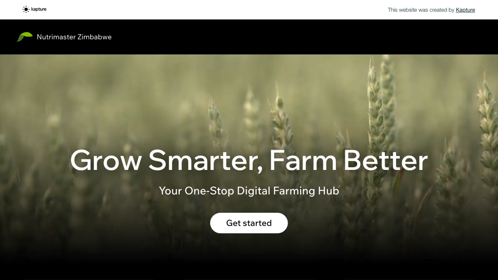 The Nutrimaster website