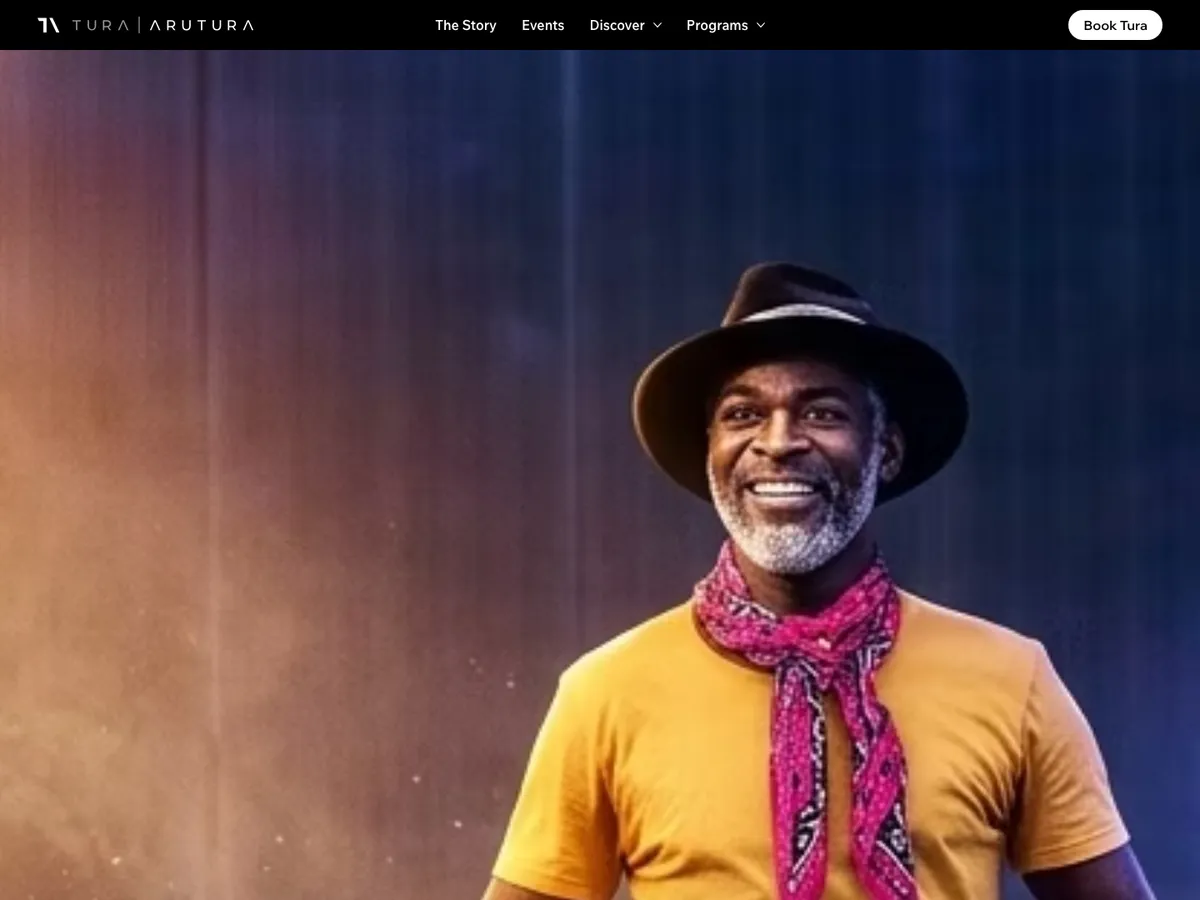 The Tura Arutura website